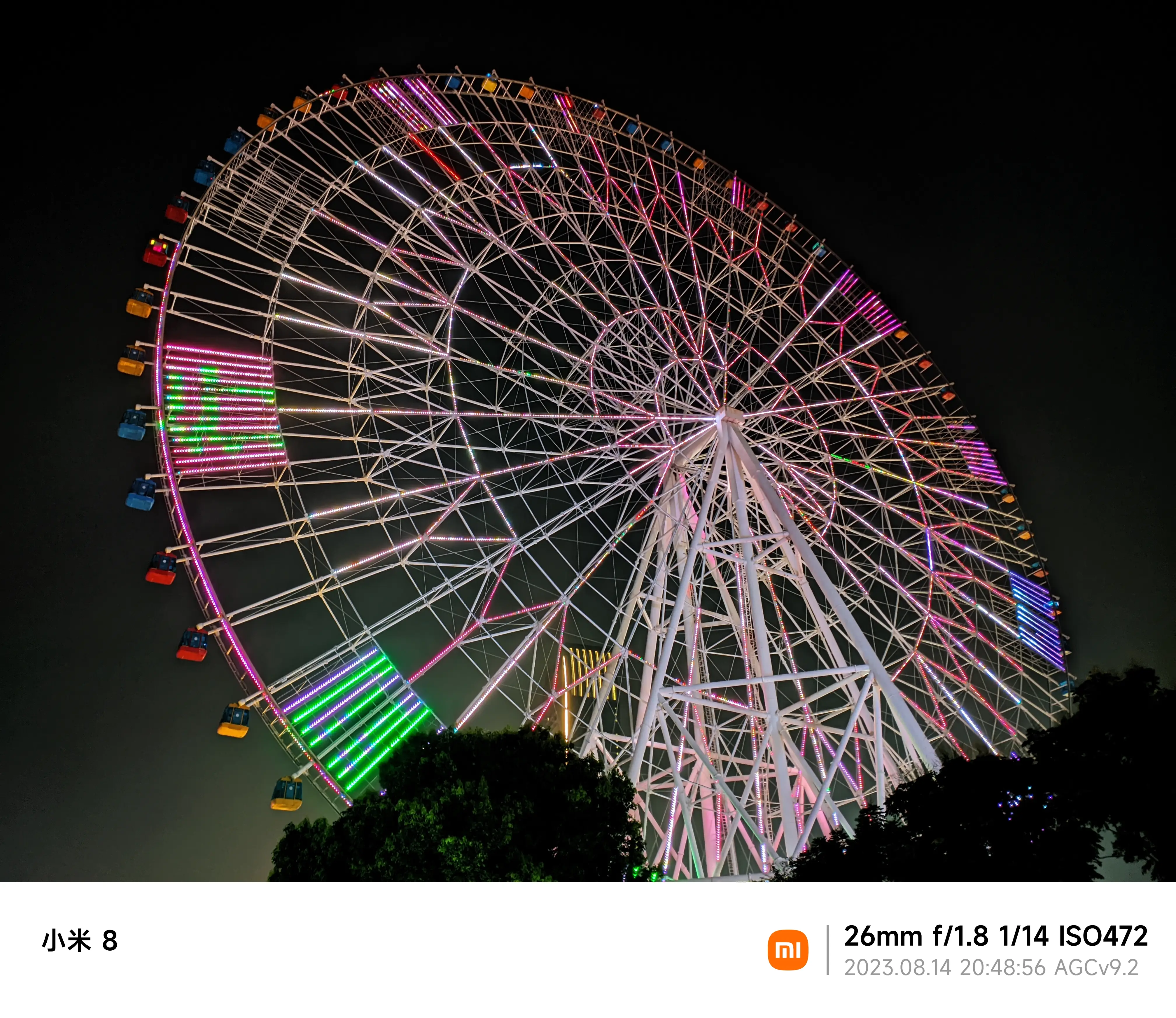 远距离拍摄,真的蛮大的